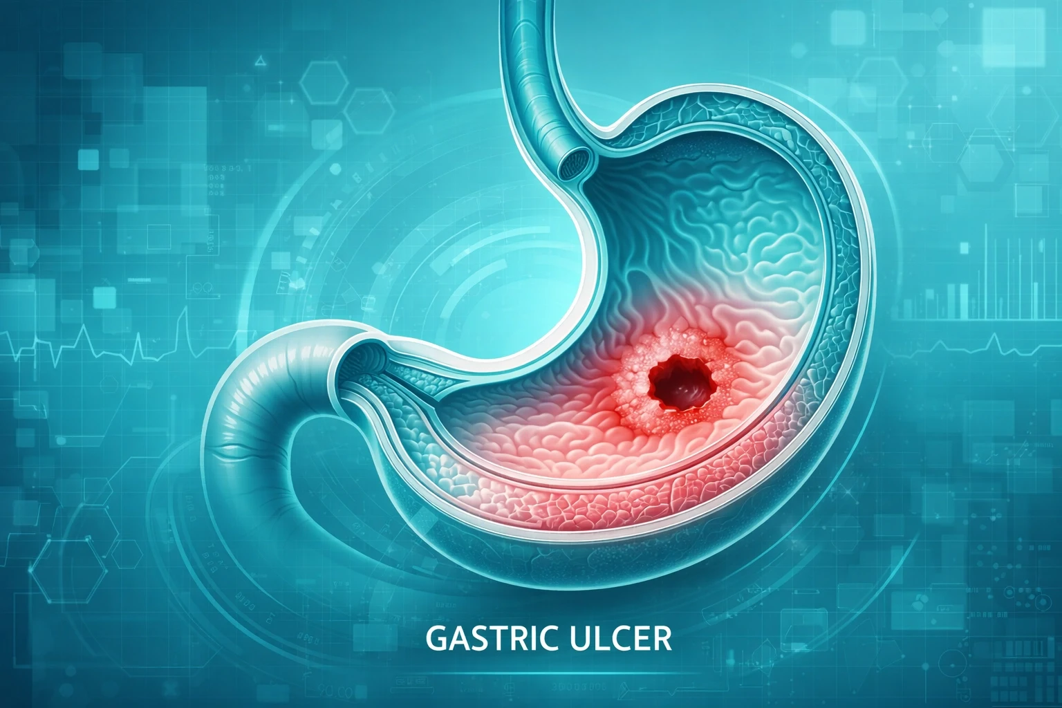 قرحة المعدة: الأسباب، الأعراض، والعلاج
